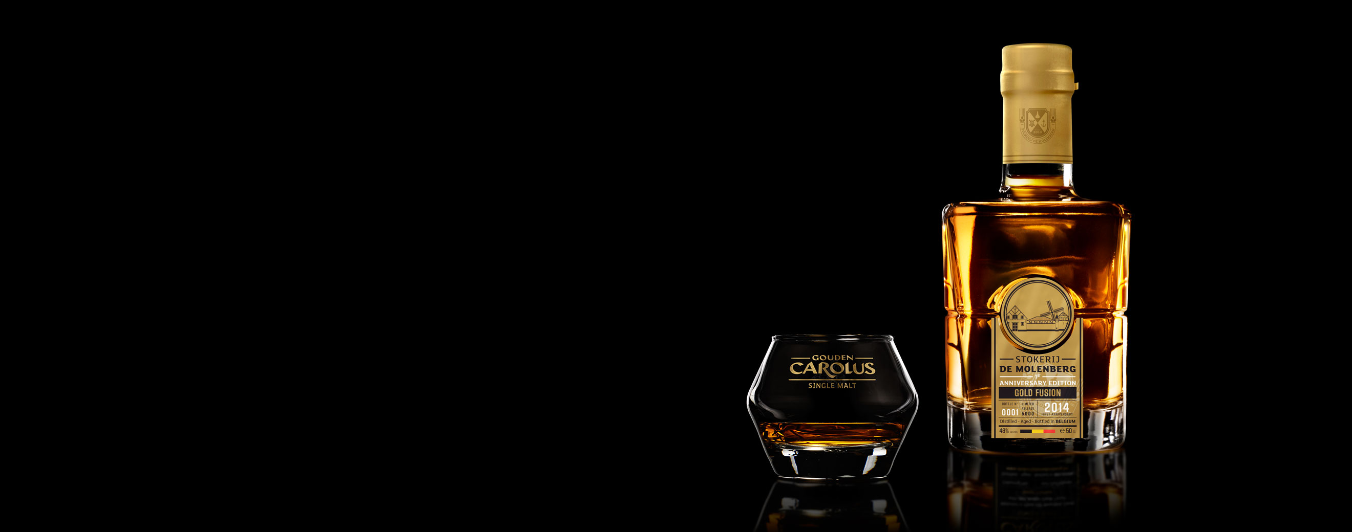 Gold Fusion 2014 Whisky Stokerij De Molenberg